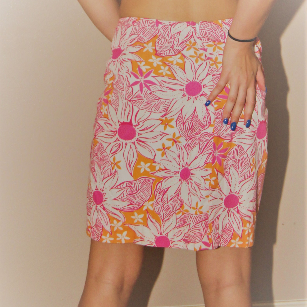 Lilly Pulitzer Floral Skirt